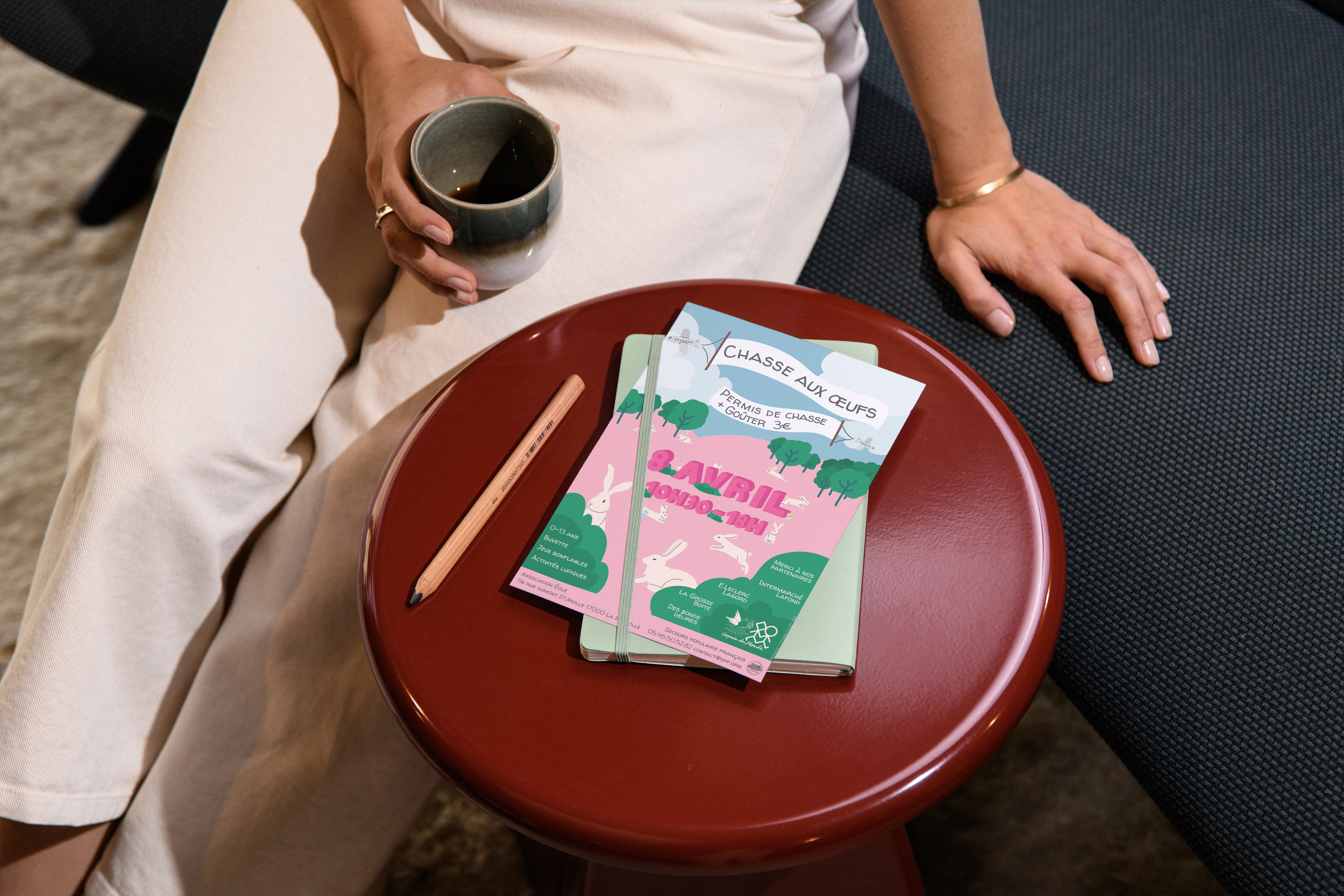 Mise en scène de l'affiche