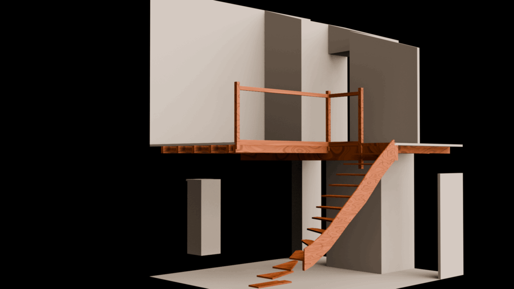 Appartement sur blender